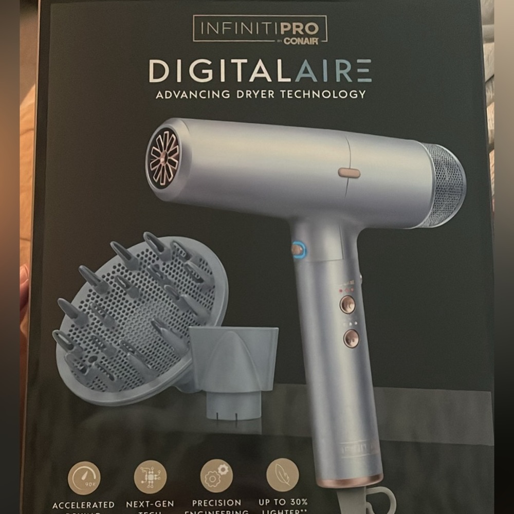 Brand new in box digitalaire conair hair dryer
